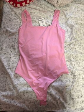 Marshalls Pink Sleeveless Bodysuit